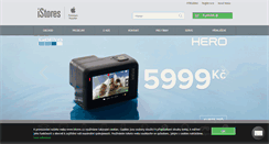 Desktop Screenshot of istores.cz