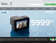 Tablet Screenshot of istores.cz